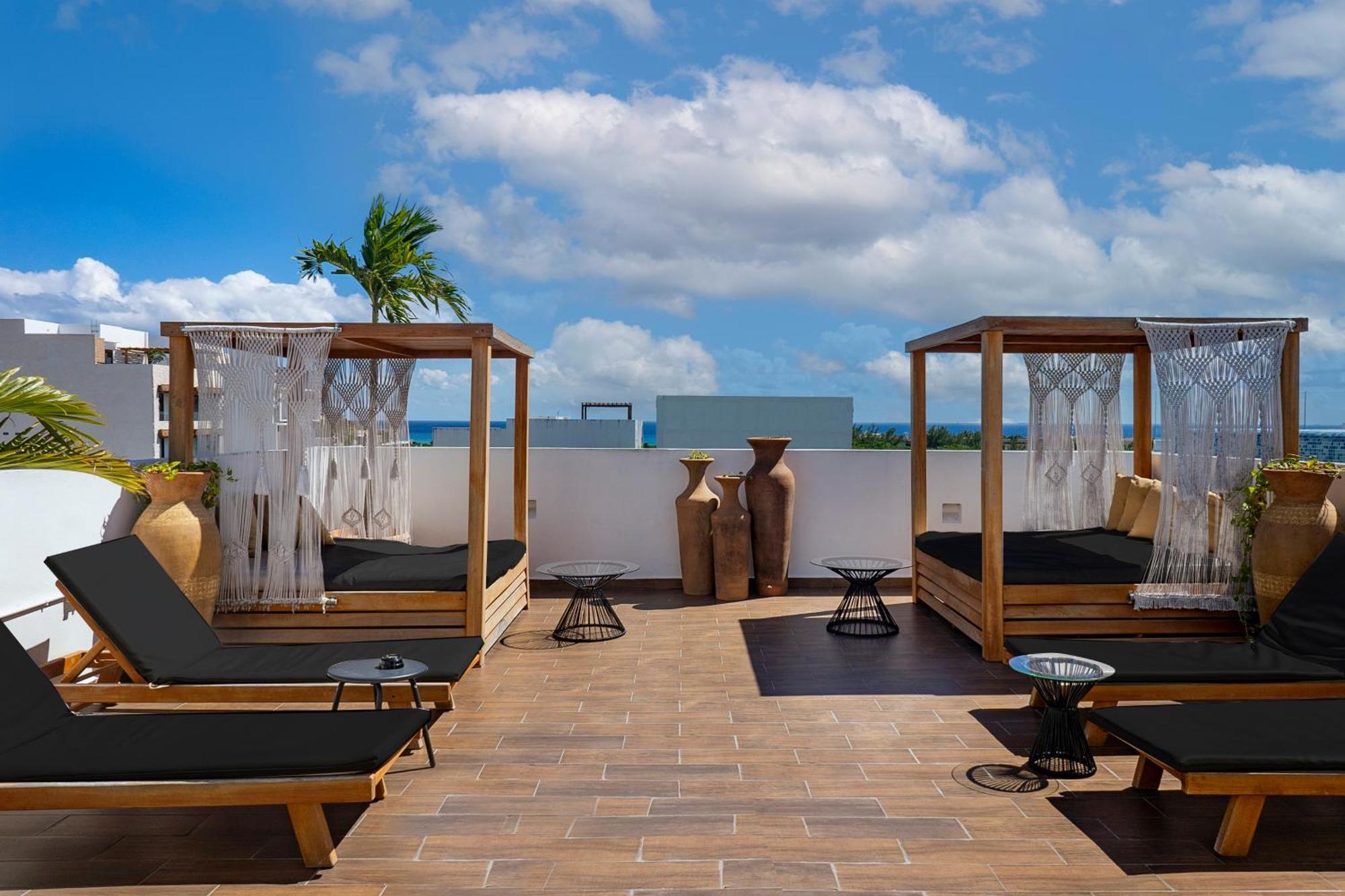 Terrasse Hotel Playa Del Carmen Eksteriør bilde