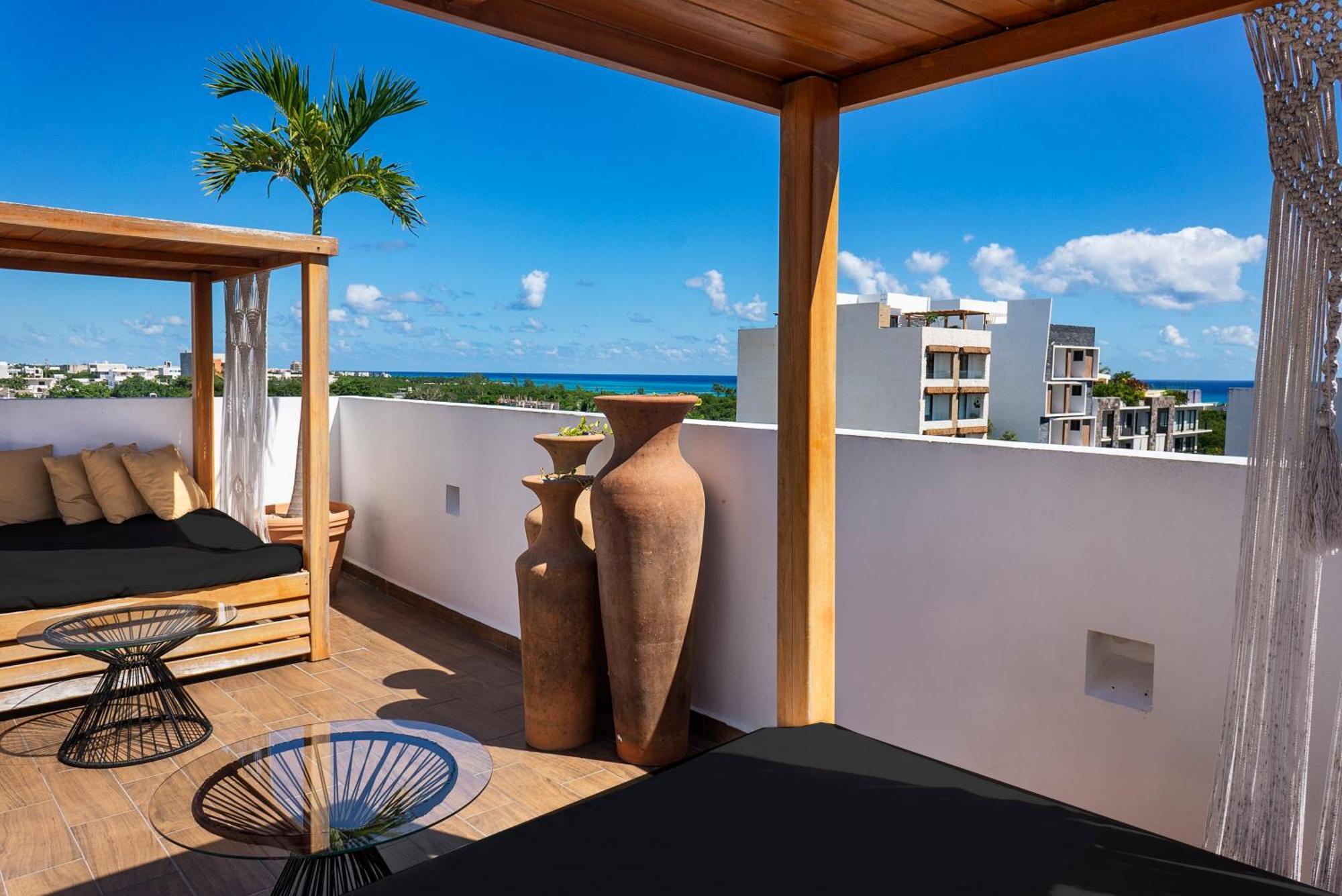 Terrasse Hotel Playa Del Carmen Eksteriør bilde