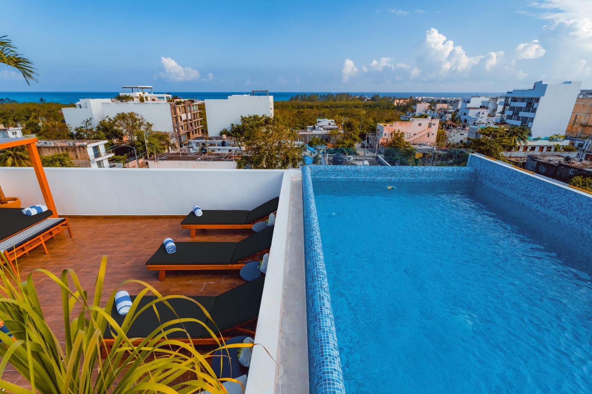 Terrasse Hotel Playa Del Carmen Eksteriør bilde
