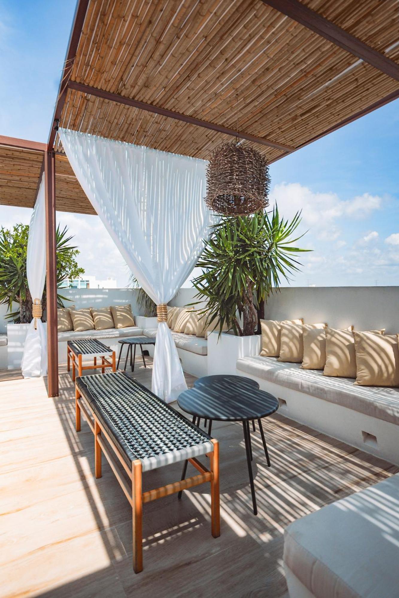 Terrasse Hotel Playa Del Carmen Eksteriør bilde